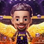 Фигурки NBA MoneyBall Collection Kobe Bryant Scale AcePlayer, желтый - фото 4