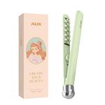 Corn Ironing Splints Mini Negative Ion Volume-Enhancing Hair Root Unisex Portable Dormitory Use Small HS-107 AUX, зеленый - фото 5