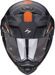 Камино ADX-2 Шлем Scorpion, черный матовый/оранжевый - фото 3