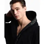 Халат-губка Emporio Armani, черный - фото 4