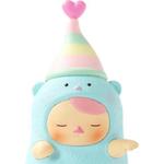 POP MART Beech Pucky Otter Baby Blue Hang Tag Box 12cm - фото 3