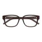 SAINT LAURENT Очки квадратной формы, Brown - фото 3