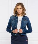 Джинсовая куртка женская Tommy Jeans Vivianne облегающего кроя, синий - фото 3