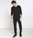 Спортивные брюки BOSS BLACK del pigiama Waffle Regular Fit, черный - фото 2