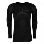 Базовый слой MASSI Thermetic Evolution Carbon Round Neck, черный - фото