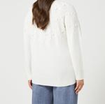 Пуловер PEDONE Marina Rinaldi, слоновая кость - фото 2