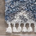 Ковер nuLOOM, 92 x 153 см, Transitional Regina Shag, Blue - фото 5