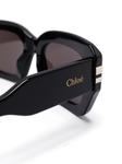 Солнцезащитные очки West Chloé Eyewear, черный - фото 3