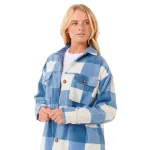 Рубашка с длинным рукавом Rip Curl Neon Isles Fleece, синий - фото 5