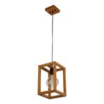 Подвесной светильник searchlight Square, бамбук - фото 3