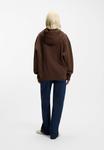 Толстовка HUGO Zip-up sweatshirt, Brown /Brown - фото 3