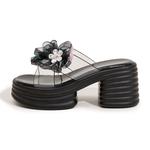 Шлепанцы женские Milan Love Song, черный - фото 2