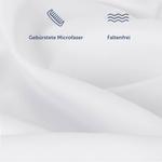 Постельное белье Blumtal Nova 3er Set, белый - глубина: 200 см - фото 4