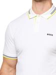 BOSS Мужская Поло Paul Modern Essential, White Gloss - фото 3
