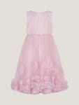 Детское платье миди Josie Rosette Monsoon, Pink - фото 2