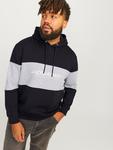Черная толстовка с капюшоном JACK & JONES PLUS - фото 7