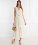 Платье с поясом Twinset, экрю - фото 2