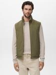 Жилет MANGO MAN Nadast, Olive - фото 2