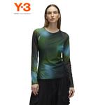 Y 3 Gradient лонгслив Y-3, Dazzling Color - фото 3