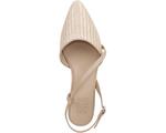 Балетки Naturalizer Hawaii Pointed Toe Slingback Flats, цвет Opal Natural/Tan Fabric - фото 2