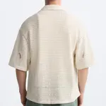 Футболка мужская белая ZARA, Raw White - фото 5