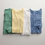 Длинный топ с пуговицами для девочек 6-20 лет, размеры regular и plus So, White Floral - фото 6