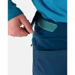 Брюки Ternua Stur Capri Softshell 3/4, синий - фото 6