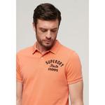Поло Superdry Vintage Superstate, оранжевый - фото 4