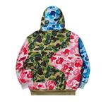 Худи BAPE ABC Camo Patchwork Relaxed Fit Zip Hoodie, Multicolor - фото 2