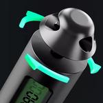 Скакалка ABS пластик PVC+стальной трос унисекс 2,8 м LINING, синий - фото 4