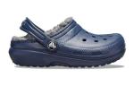 Кроссовки classic lined glitter clog 'blue' Crocs, синий - фото 2