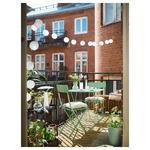 Складной стол SUNDSÖ IKEA, 65x65, светло-зеленый - фото 3