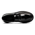 Лоферы мужские черные GZZ, черные на плоской подошве - фото 6