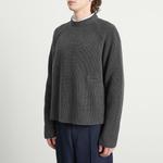 Воротник-Стойка в рубчик About:Blank, Charcoal - фото 5