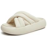 Шлепанцы женские Teenmix, бежевый - фото 3