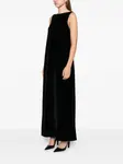 Платье макси без рукавов Peserico, черный - фото 4