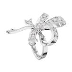 Вольта Боу большое коктейльное кольцо Swarovski - фото 7