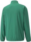 Куртка TeamLIGA Sideline зеленого цвета. Puma - фото 2