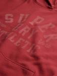 Расслабленный худи Athletic Essentials Superdry, Bordeaux Red - фото 6