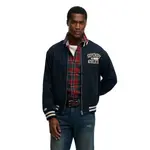 Куртка-бомбер Superdry Twill Varsity, синий - фото 2