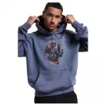 Худи Mister Tee Flying High Heavy Oversize, синий - фото