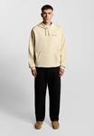 Худи Lyle & Scott SCRIPT HOODIE, X Foam/Beige - фото 2