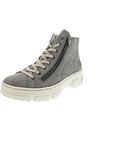 Rieker Серые ботинки на шнуровке - фото 5