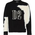 Dsquared 2 Вязаный джемпер Dsquared2 Fake Stitch D2 - фото