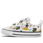 Кеды Converse Chuck Taylor All Star 'White Green', зеленый - фото