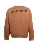 Свитшот с круглым вырезом Sprayground, коричневый - фото 2