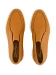Ботинки с эластичными вставками Santoni, коричневый - фото 4