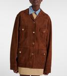 Замшевая куртка Miu Miu, Brandy - фото 6