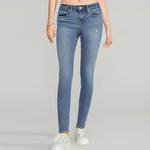 Lee Джинсы женские Medium темно-синие - фото 4