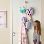 Вешалка для двери BARFIS IKEA, белый/берёзовый - фото 4